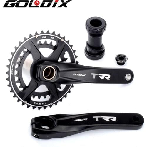 GXP Mountain Bike Crankset Bicycle Sprocket 38T/28T 36/26T Aluminum Alloy CNC Machining Double-layer Disc MTB/Shimano Crankset