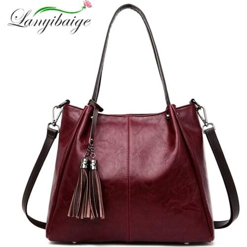 2020 New PU Casual Tote Leather Luxury Handbags Women Bags Designer Handbags High Quality Ladies Corssbody Hand Bags For Women
