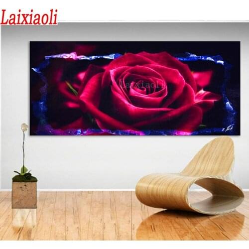 Large red rose 5d diamond embroidery new picture diamond painting cross stitch full square for DIY puzzle mosaic home decoration