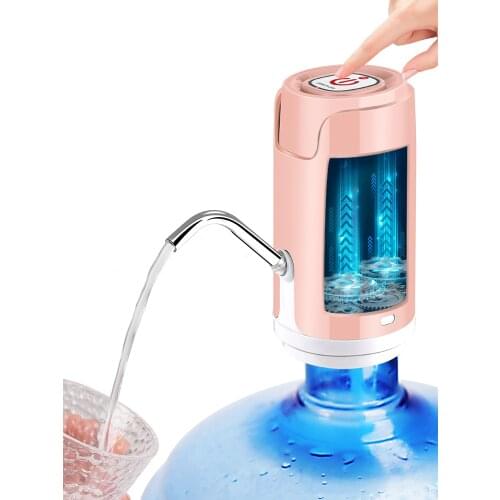 Wireless Automatic Water Dispenser Pump with Inbuilt Rechargeable Li-ion Battery 5 Gallon Water Bottle Dispenser USB charging