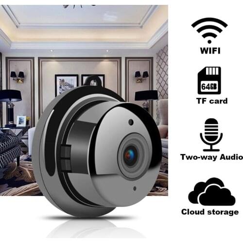 New Mini wifi 1080IP Camera Wireless CCTV Infrared Night Vision Motion Detection Two way audio home camera cloud storage