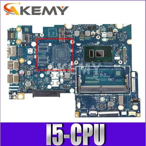 FOR Lenovo Yoga 310S-14IKB 510-14IKB FLEX 4 1480 Original notebook motherboard BIUS4/S5,CIUY0/Y1 LA-E221P 5B20M32744 W/ i5-CPU