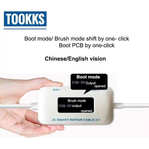 C1 Smart Repair Box Cable OLED Screen for iPhone 8P 8 7P 7 6SP 6S 6P 6 Battery Power Supply Line Charging Activation Board