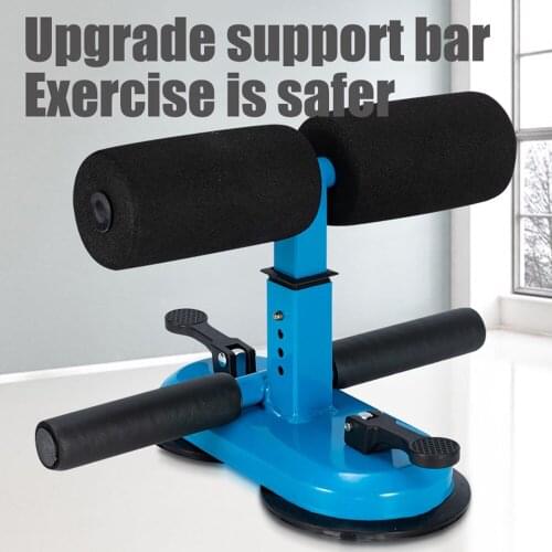 Adjustable Sit Up Bars Abdominal Workout Strength Training Sit up Assist Exercise Fitness Equipment Home Gym Yoga Mat XA147Y