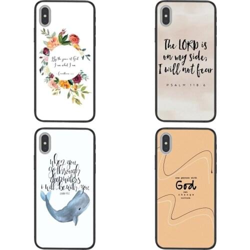 Mobile Phone Skin Shell For Galaxy Note 20 10 9 8 Lite Pro Ultra M51 M31 M30S A10 A10S A8 A7 A5 J6 J8 2018 Bible Jesus God