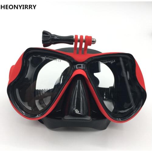 Camera Mount Diving Mask Scuba Snorkel Swimming Diving Accessory Goggles Glasses New Underwater Photography Accessory
