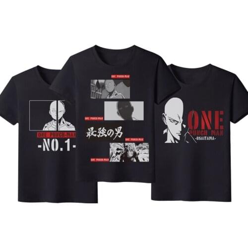 MGFHOME Anime JK ONE PUNCH MAN Saitama Cosplay Costume Shirt Related T-Shirt Tops Tee Short Sleeve Unisex Women Men t shirt