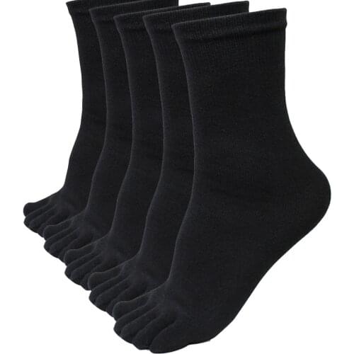 Five Finger Toe Socks Short Running Sports Men Cycling Professional 5-Pairs Chaussette Elastic Hot-Sale Solid Calcetines Hombre