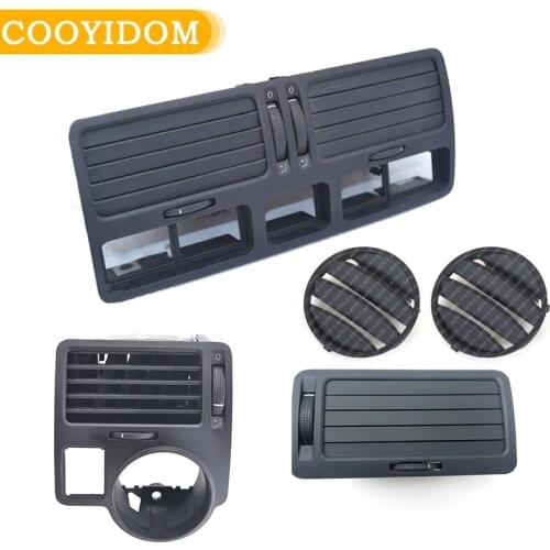 Set / 5Pc Car Air-conditioning vent A/C Front Dash Center Console Air Vent Outlet For Volkswagen Bora JETTA Golf MK4 1J1819710B