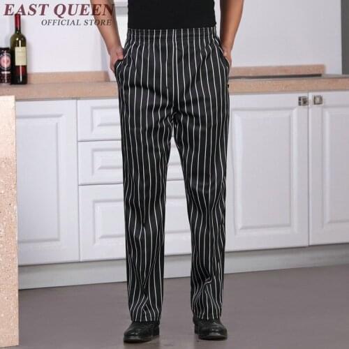 Chef pants Restaurant Uniforms pants Kitchen Trouser Chef Food Service Chef Working Pants KK1805 H