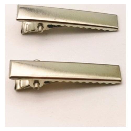 500PCS Metal Hair Alligator Clips with small Teeth 30mm Findings For DIY Jewelry Hair Style Tools Accessories