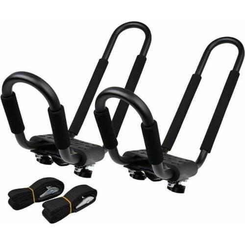 2PCS Kayak Roof Rack Quick Release Universal Rooftop Rack Carrier For Kayak Canoe Paddle Boat Surf Snowboarding Kayak Supplies