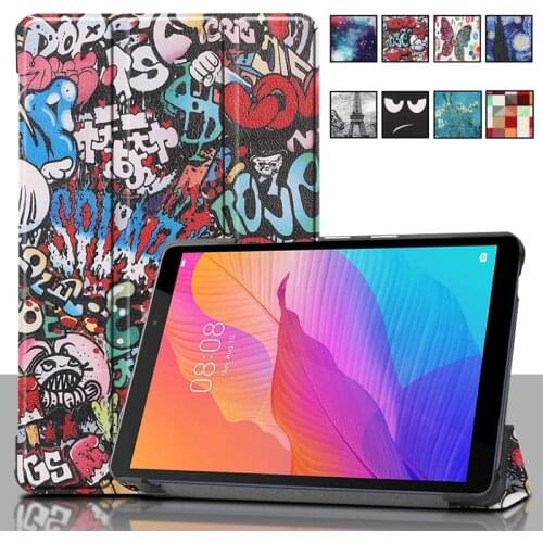 Case For Huawei MatePad T8 8.0 Case Ultra Slim smart Stand Tablet Cover For MatePad T8 Kobe2-L09 Kobe2-L03 8 Case Funda Capa+pen