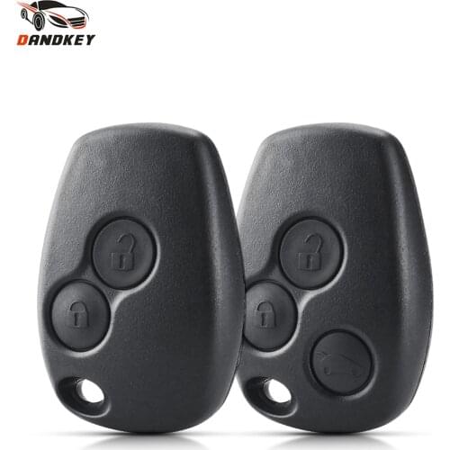 Dandkey 3 Buttons Replacement Remote Key Shell Cover FOB Case for Renault Logan Sandero Clio Fluence Vivaro Master Traffic