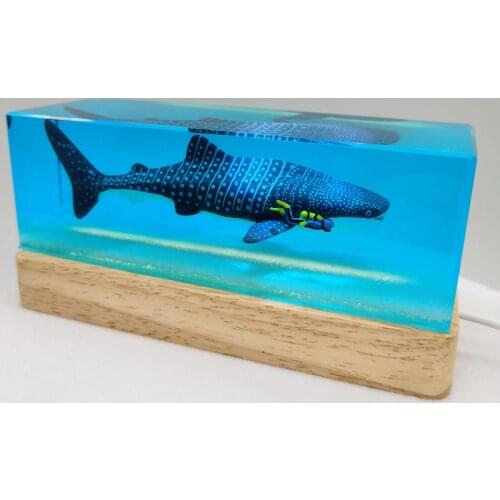 Cultural And Creative Resin Marine Life Great Whale Shark Ornaments Car Decorations Home Birthday Gifts