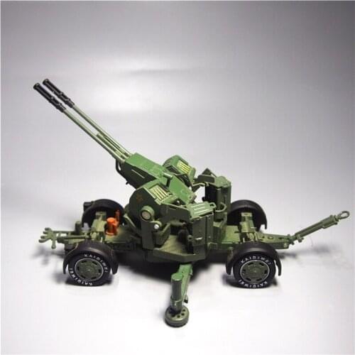 Diecast Model 1:35 Scale PG99 Type 35mm Anti-Aircraft(AA) Gun FlaK Gun Alloy Towed Gun Anti-aircraft Gun Military Toys Display