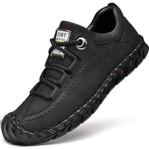 D426 Mens Leather Casual Shoes Moccasins Men Loafers Spring New Fashion Sneakers Male Boat Shoes Suede Krasovki