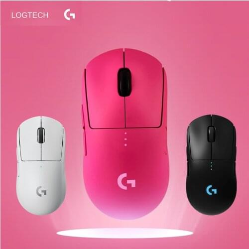 New Arrival Logitech G PRO Wireless Gaming Mouse LIGHTSPEED RGB Dual Mode with HERO 16K DPI Sensor Professional Laser Gamer Mice
