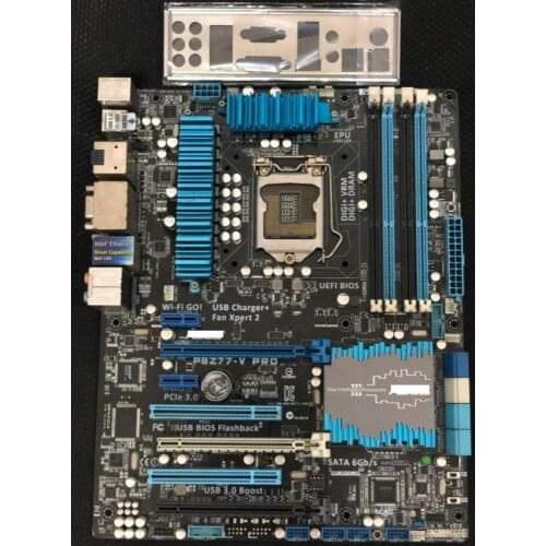 ASUS P8Z77-V PRO original mainboard PC DDR3 LGA 1155 for I3 I5 I7 CPU 32GB USB3.0 SATA3 Z77 used desktop motherboard
