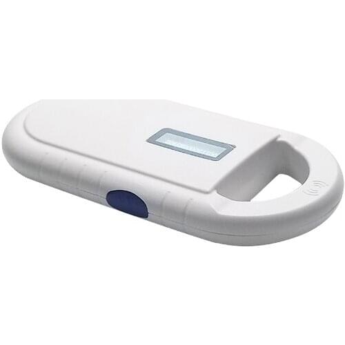 ISO 11784/5 134.2KHZ scanner ICAR FDX-B Animal Microchip reader Portable OLED pet dog cat scanner handheld reader