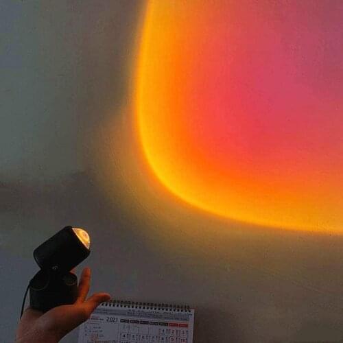 Projection Lamp Adjustable Illumination Angle Bright Color Temperature Wider Luminous Angle Home Place Lamp