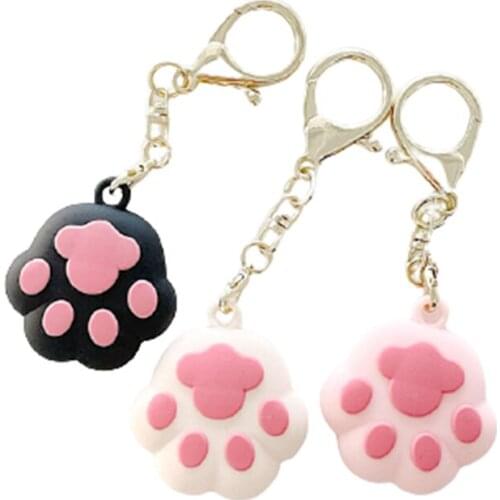Silicone Case For Aplle Airtags High quality Cat Paw Pattern Protective Cover For Apple Anti-lost Locator Tracker
