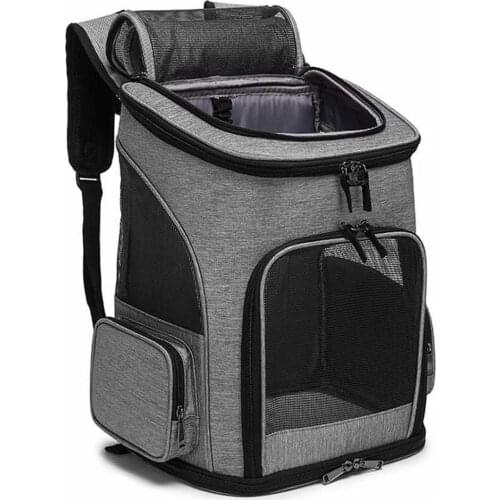 Dog Bag Breathable Dog Backpack Large Capacity Cat Carrying Bag Portable Outdoor Travel Pet Carrier Dog Bags for Large Dogs