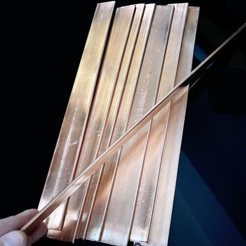 T2 copper row copper Stick strip grounding busbar copper strip waterstop copper strip Copper Bar Copper Billet TMY Copper Block