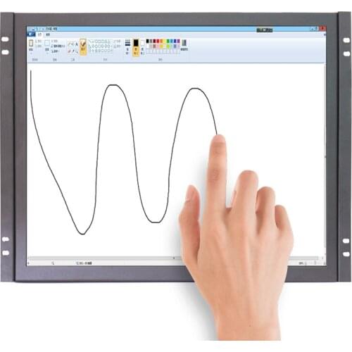 ZHIXIANDA Factory High Quality Desktop Wall Mount 17 Inch Industrial Open Frame LCD Touch Capacitance Monitor