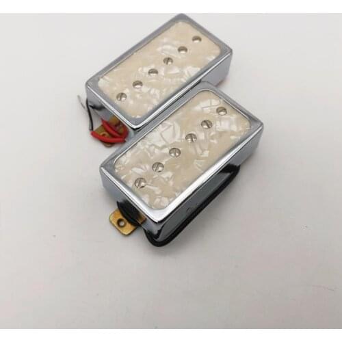 Pearl Cover Electric Guitar Pickups Single coil Pickup Pearl Cream Grey 1C in stock only 1 Left