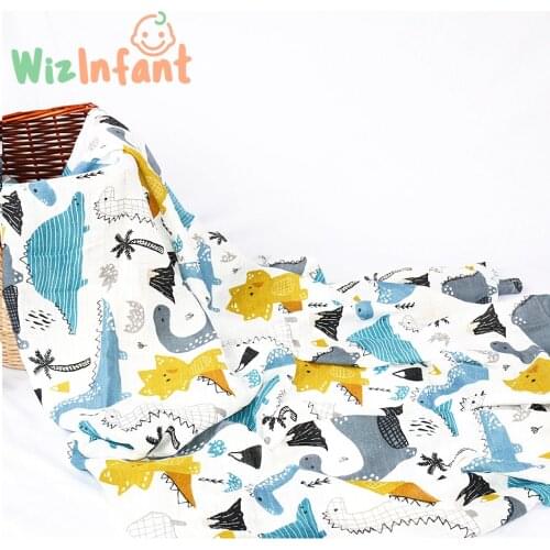 100% Cotton Muslin Baby Swaddle, Heavy Weight Muslin, Super Soft