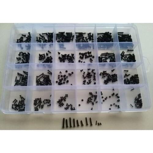 610pcs M1-M2.3 Phillips Countersunk Sheet Metal Screw Flat Tail Self-tapping Bolt