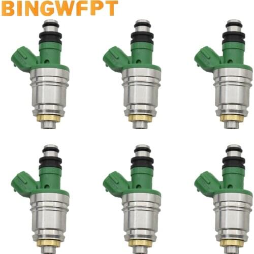 6x Renovation Fuel Injector for SUZUKI&CHEVROLET GRAND VITARA / VITARA / TRACKER 2.5L V6 15710-67D00 JS4J-5 FJ346R