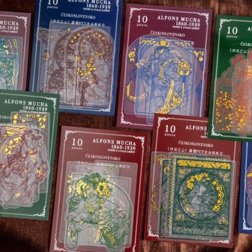 8packs/LOT literature and art collection series stationery sticker Creative decoration DIY PET sticker