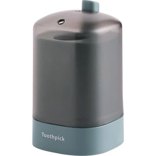 Automatic Toothpick Dispenser Portable Transparent Pop-up Household Table Toothpick Container Storage Box Toothpick Holder2