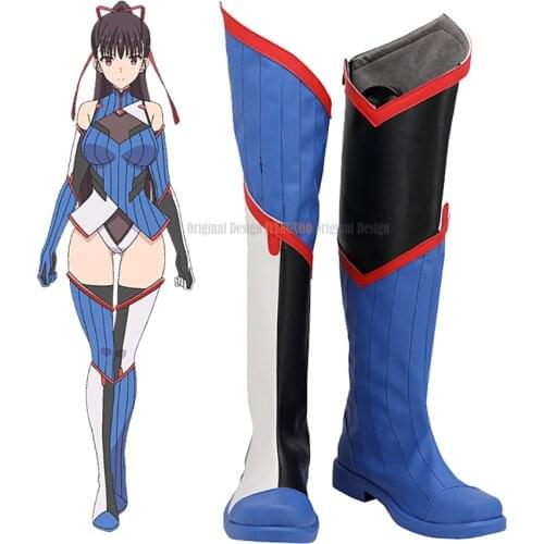 Circlet Princess Nina Avelin Cosplay Shoes Overknee Boots Cosplay Custom Made Any Size for Unisex