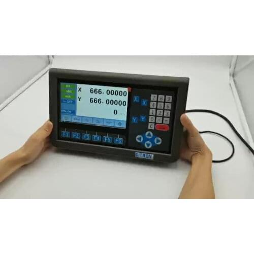 Ditron D80M 2 Axis 3 Axis LCD DRO Digital Readout with Magnetic Scale DRO for Milling Machine Lathe Machine