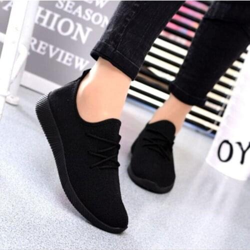 Breathable Womens Sports Shoes, Light Casual Shoes, Lace-up Shoes, Flat Shoes, Mesh Shoes, Summer New Styles