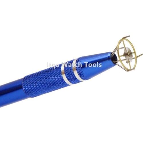 Watch Repair Tools With Four-jaw Elastic Telescopic Handle Watch Balance Clamp Pliers
