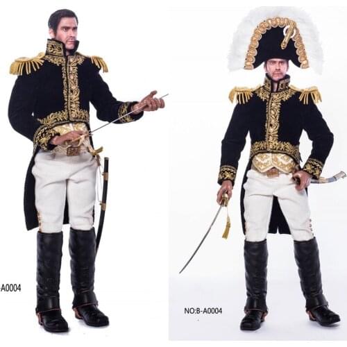 1/6 Scale French Marshal of the Empire Collectible Full Set Solider Action Figure Model for Fans Holiday Birthday Gifts