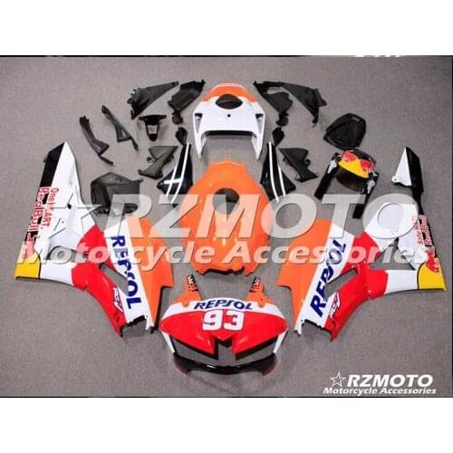 New ABS Motorcycle fairing Fit For Honda CBR600RR F5 2013-2019 Bodywork Injection mold orange red white ACEKITS Store No.0088