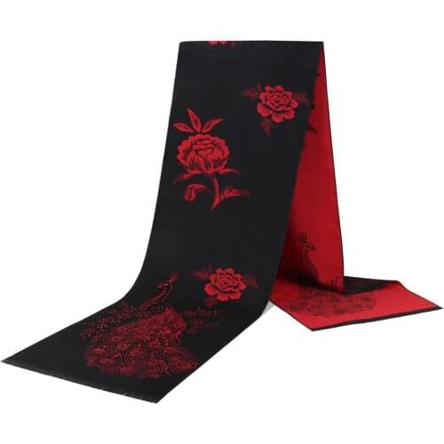 New winter scarf for women shawls and wraps fashion Print warmer thick cashmere scarves pashmina lady neck head stoles bandana