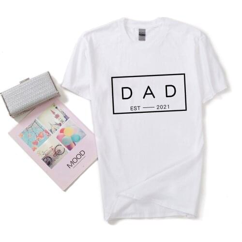 Dad Established 2022- Dad Est. New Dad Fathers Day Shirt New Dad Shirt Fathers Day Gift Dad Shirt Baby Announcement Gift for Dad