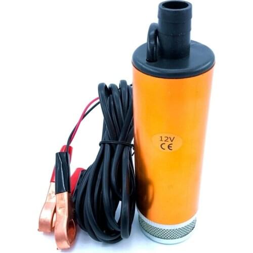 Submersible Diesel Fuel Transfer Water Oil Pump Diameter 51MM Aluminium Alloy DC 12V 24V With Switch And Filter Car Portable