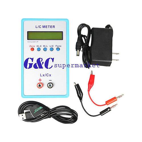 Handheld Capacitance Inductance L/C Meter LCR LC200A Multimeter Electric Bridge diy electronics