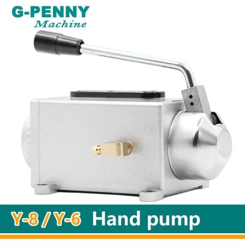 CNC Manual oil pump Hand pressure pump Y-8 (0.5L) Y-6 (0.35L) hand pump / manual lubrication pump for CNC Engraving machine