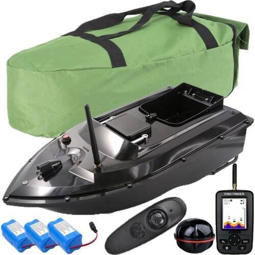500M Wireless Remote Control Fishing Bait Boat Dual Motors Carp fishing Bait Boat Hook Post Speedboat RC Toy Boat