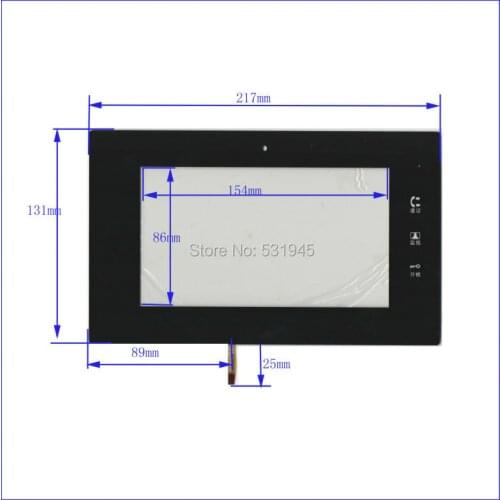 ZhiYuSun NEW 8 Inch Touch Screen 207*134 for industry applications 207mm*134mm for GPS GLASS FOR SAFEHOUS