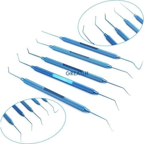 Phaco Chopper Manipulator Sinskey Spatula Hook Veterinary Ophthalmic Instrument Double Eyelid Surgical Instruments