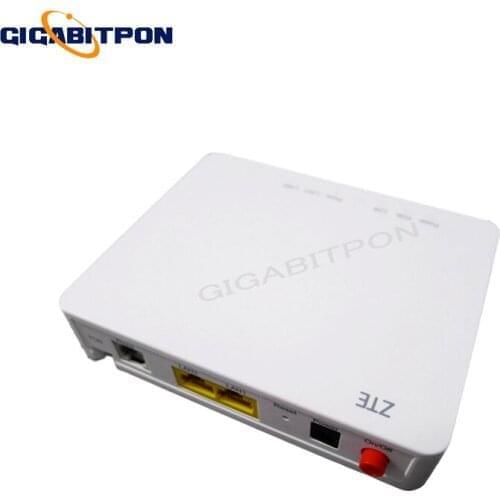 Free Shipping New ZTE F612 ONT ONT GPON SC UPC Port 1GE + 1FE + 1TEL FTTH WIFI MODEM English firmware with power no box